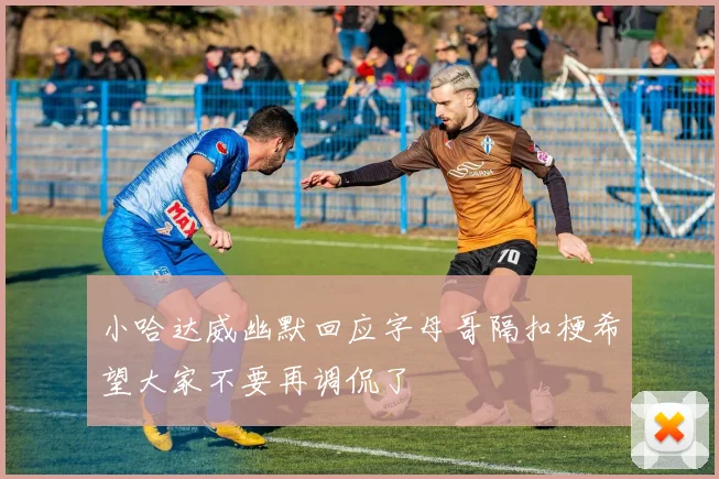 小哈达威幽默回应字母哥隔扣梗希望大家不要再调侃了